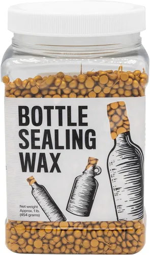 Miniatura 25 de Blended Waxes, Inc. - Cera de sellado de botellas, perlas de sello de cera de pastilla para sellado de botellas de vino, cerveza y licor, sella