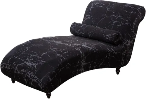 Miniatura 44 de Funda para tumbona sin brazos, funda elástica estampada para sofá reclinable, fundas elásticas para tumbonas para sala de estar, dormitorio, 13