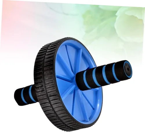 Miniatura 8 de Rueda de rodillo abdominal para ejercicio abdominal, para entrenamiento de núcleo, rebote automático, rueda abdominal, silencio abdominal