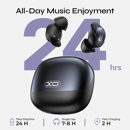 Miniatura 5 de XO Simple is Beauty Auriculares para dormir, mini ANC con modo de sueño, ajuste cómodo durante todo el día para personas que duermen de lado, sonido