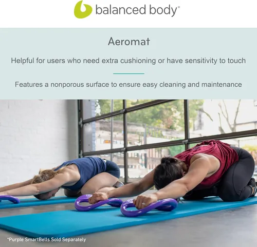 Miniatura 6 de Balanced Body Aeromat - Alfombrilla de ejercicio gruesa Azul