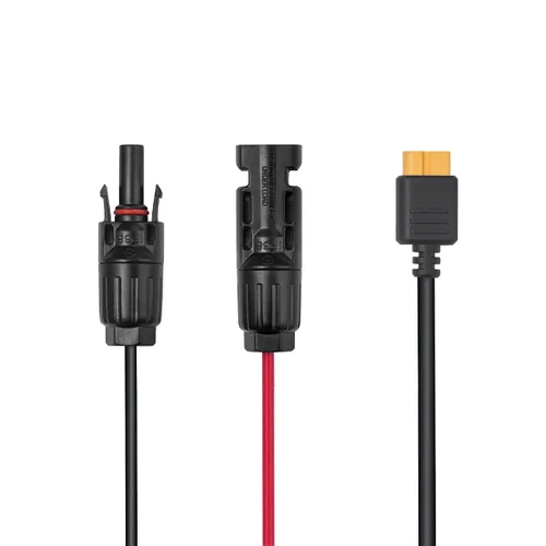 Miniatura 2 de EF ECOFLOW Cable de carga solar conector solar a adaptador XT60 Conector Conecte el panel solar para estación de energía portátil y generador solar