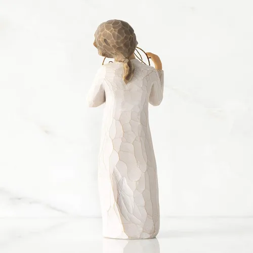 Miniatura 4 de Willow Tree Te amo, solo un pequeño recordatorio, un gesto reflexivo para cónyuges, padres, familiares y amigos, figura esculpida pintada a mano