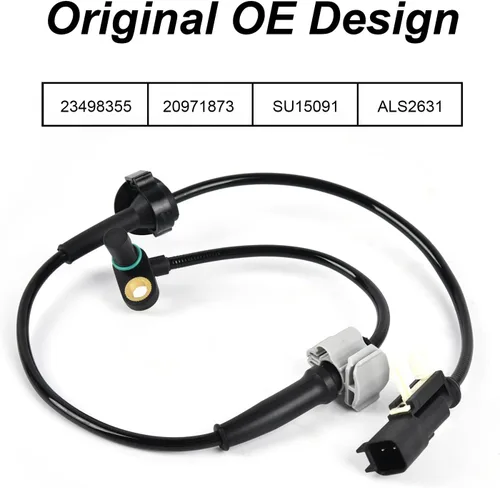 Miniatura 2 de SPEEDWOW Sensor de velocidad de rueda ABS delantero izquierdo derecho para Cadillac Escalade 2015-2020 para Chevy Cheyenne 2014-2018, Silverado