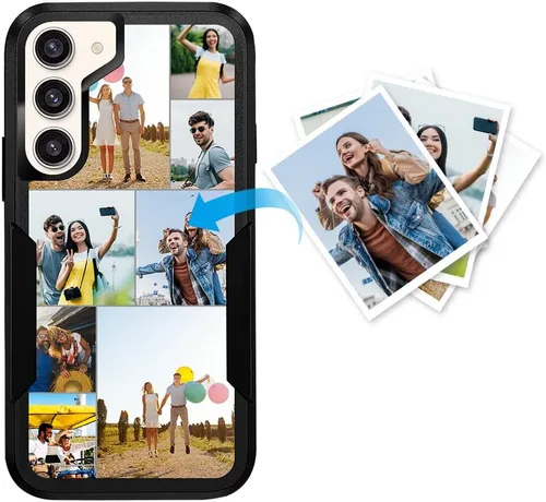 Miniatura 70 de Funda protectora personalizada para Samsung Galaxy S22 Ultra 5G (versión 2022), funda protectora de doble capa resistente con múltiples fotos, a