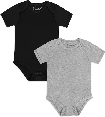 Miniatura 33 de Jimonda Body de rayón de bambú de manga corta para bebés, niños y niñas, trajes suaves para recién nacidos