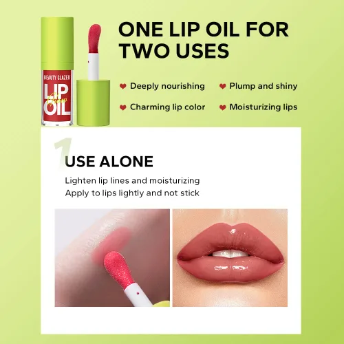 Miniatura 6 de Juego de 2 unidades de brillo de labios y delineador de labios, efecto enriquecedor de labios para labios con volumen, labios de aspecto más