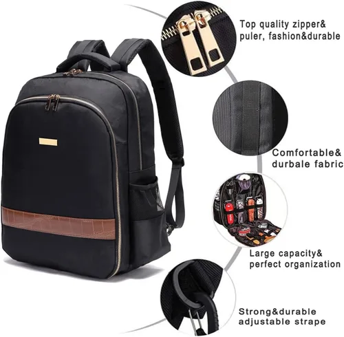 Miniatura 5 de MAXPAND Mochilas de viaje Bolsas para barberos Bolsas grandes para Clippers y Suministros Estuches para estilistas