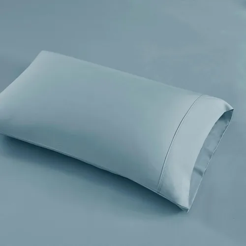 Miniatura 6 de Beautyrest Juego de sábanas de 1000 hilos, color sólido, bolsillo profundo elástico, para todas las estaciones, transpirable, HeiQ Smart Azul