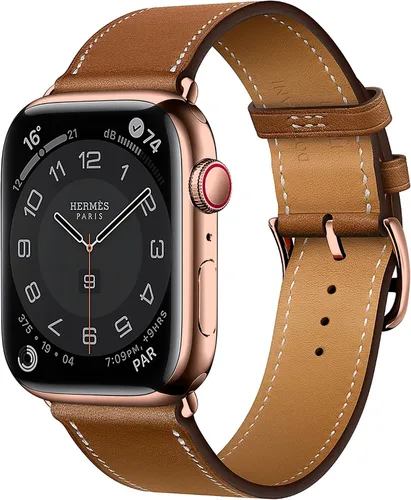 Miniatura 19 de LB1 - Correa de cuero para Apple Watch para mujeres y hombres, SE Ultra 2 de 1.575 in 1.732 in 1.811 in 1.654 in 1.772 in 1.614 in 1.496 in 1.929 in