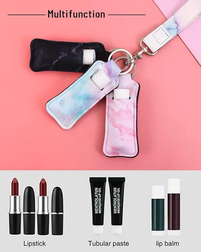 Miniatura 14 de COOKOOKY Chapstick - Llavero con clip para bálsamo labial