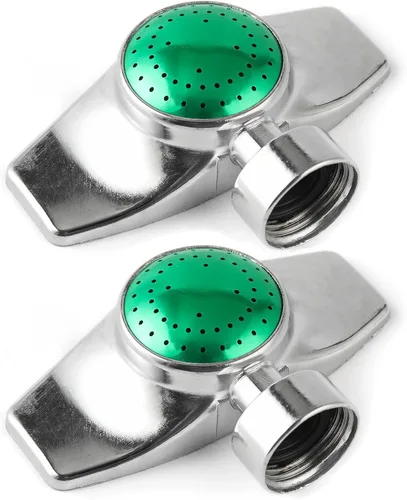 Miniatura 7 de Rociador de manchas de metal, aspersor de césped para patio con flujo de agua suave para cobertura de áreas pequeñas de hasta 30 pies, cabezal
