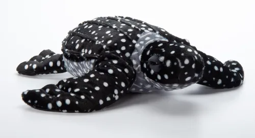 The Petting Zoo Leatherback - Peluche de tortuga marina, regalos para niños, animales salvajes del océano Onez, juguete de peluche de tortuga marina
