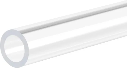 Miniatura 9 de MECCANIXITY Tubo acrílico rígido redondo tubo transparente 0.236 in ID 0.315 in OD 12.008 in longitud para lámparas y linternas, sistema