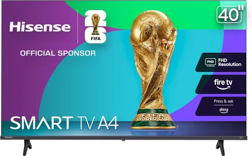 Miniatura 24 de Hisense - Smart Fire TV de 32 pulgadas Serie A4 FHD 1080p (32A4NF, Modelo 2025) - DTS Virtual: X, diseño de bisel delgado, Alexa integrado
