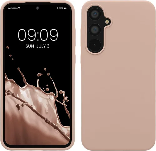 Miniatura 228 de kwmobile Funda Compatible con Samsung Galaxy A14 5G - Funda de teléfono de TPU y silicona con acabado suave - Verde Lima