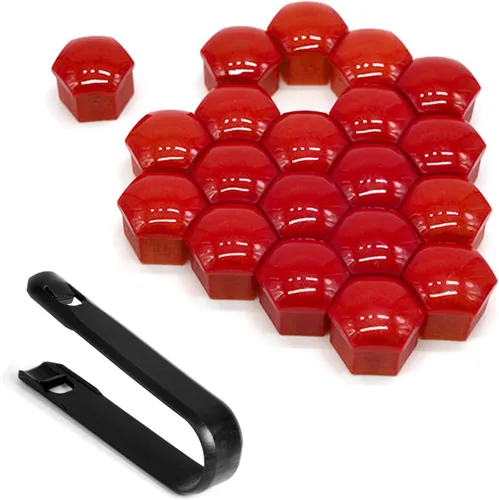 Miniatura 7 de 20 unidades de cubiertas para tuercas de rueda, cubiertas hexagonales de 17 mm para pernos de rueda, cubiertas para tuercas de neumáticos