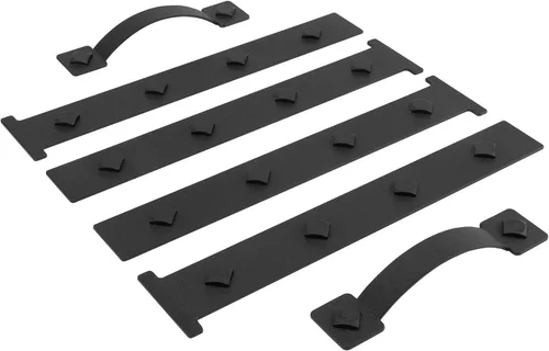 Miniatura 4 de Kit de herrajes magnéticos decorativos para puerta de garaje, atractivas bisagras de imitación, accesorios de decoración, 1 acentos de puerta