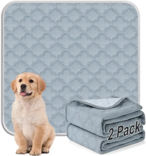 Miniatura 17 de FunFurry Forro lavable para jaula de conejillo de indias, paquete de 4 almohadillas reutilizables y lavables, ropa de cama impermeable