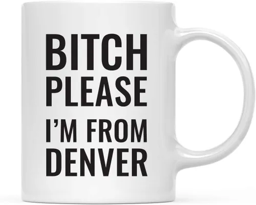 Miniatura 52 de Andaz Press Taza de café de 11 onzas, regalo de broma, Bitch Please I'm from Alabama, paquete de 1, incluye caja de regalo, divertidas ideas