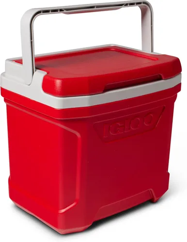 Igloo Enfriador duro | Serie Perfil, Quantum & Legends | Cofres de hielo aislados Rojo 24-Can