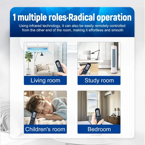 Miniatura 5 de Nuevo control remoto de repuesto de CA para aire acondicionado Friedrich Unifit & Chill Serie Premiere UCT12A10A, CCW15B10A, UCT14B30A, CEW18B33A