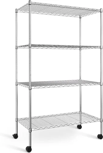 Miniatura 17 de Simple Deluxe - Estantería de almacenamiento resistente de 5 niveles, capacidad de carga de 1250 libras, 29.92" de ancho x 13.98" de profundidad x