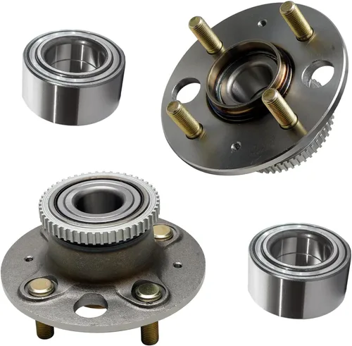 Miniatura 40 de Detroit Axle - Kit de extremo delantero RWD para Chrysler 300 Dodge Challenger Charger Upper Lower Control Arms rótulas de rodamiento de rueda Bujes