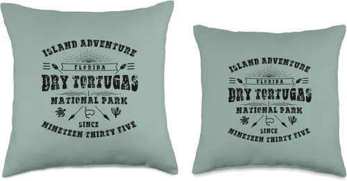 Miniatura 3 de Dry Tortugas National Park Florida Keys Island Souvenir Throw Pillow