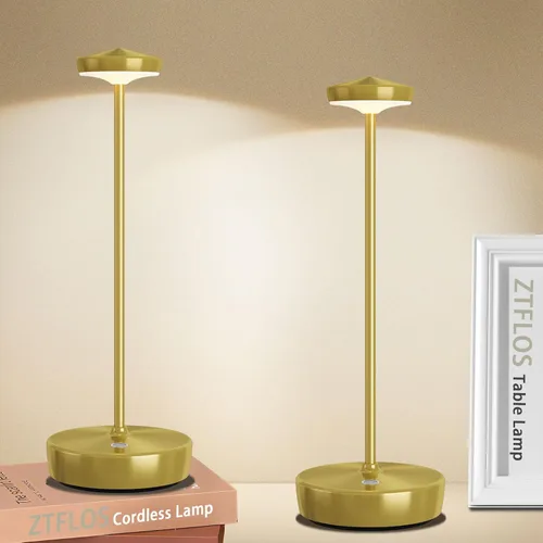 Miniatura 13 de Lámpara de mesa LED recargable inalámbrica, lámpara de mesa de 5000 mAh con tacto para exterior, lámpara de mesa portátil con batería, con función