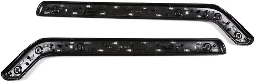 Miniatura 9 de TINKI 2 piezas de plástico ABS para decoración de consola central de automóvil para Land Rover Defender 110 accesorios 2020 2021 2022 piezas