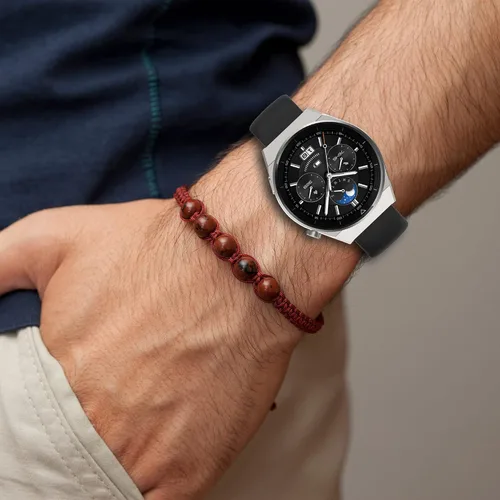 Miniatura 2 de Compatible con HUAKUA Smart Watch Band H2, pulsera de silicona suave, correa de repuesto ajustable de liberación rápida para HUAKUA H2 Smartwatch