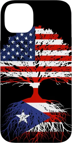 Miniatura 14 de Funda para iPhone 14 Puerto Rico Boricuas Roots Puerto Rico con bandera estadounidense