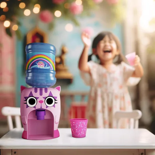 Miniatura 5 de r - Pequeña máquina dispensadora de agua para muebles de casa de muñecas, jugo, bebidas Dispensador de agua de escritorio en miniatura, el mejor