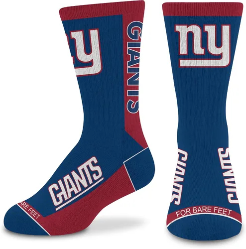 Miniatura 29 de For Bare Feet NFL - Calcetines unisex para niños de la NFL Mvp Crew
