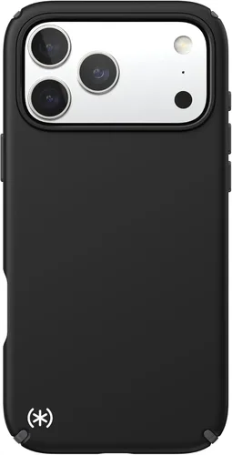 Miniatura 3 de Speck PRESIDIO2 PRO - Funda para iPhone 17, compatible con MagSafe, funda protectora delgada, color negro/gris pizarra/blanco