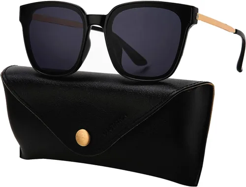 Miniatura 2 de Lentes de sol cuadrados de gran tamaño para mujer, lentes espejados U886