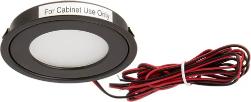 Miniatura 3 de WAC Lighting HR-LED90-27-BN Luz de botón de iluminación de borde contemporáneo LED HR-LED90 cepillado níquel