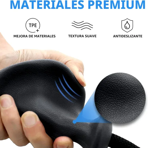 Miniatura 3 de HXD-ERGO Cuerda de tríceps con asas ergonómicas, cuerda de jalón de tríceps de 36 pulgadas para máquina de cable, sistema de polea, accesorio