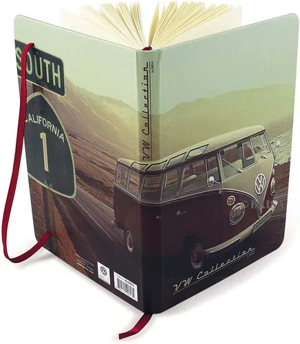 Miniatura 4 de BRISA VW Collection - Cuaderno Volkswagen, cuaderno de escritura, forrado con encuadernación de tapa dura en diseño Beetle Bug DIN A5