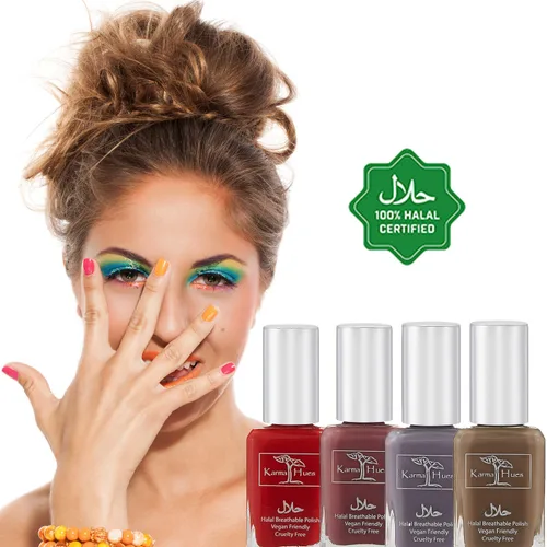 Miniatura 3 de karma organic Hermoso juego de esmaltes de uñas halal, no tóxico, pintura de uñas vegana y libre de crueldad animal
