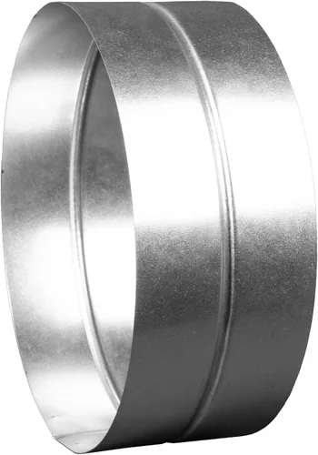 Miniatura 8 de Acoplador de conducto de acero galvanizado de 10 pulgadas para accesorios de HVAC - Adaptador de montaje de tubería de ajuste hembra - Entrada