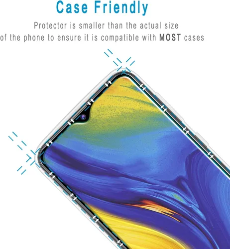 Miniatura 6 de Protector de pantalla para Samsung Galaxy A20, vidrio templado, fácil de instalar, sin burbujas, paquete de 2