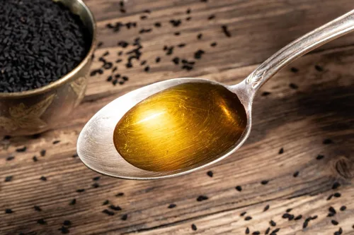 Miniatura 6 de Aceite orgánico de semilla negra – Botella de vidrio prensado en frío certificado por USDA, más de 1.5% timoquinona, 3 veces más de fuerza de comino