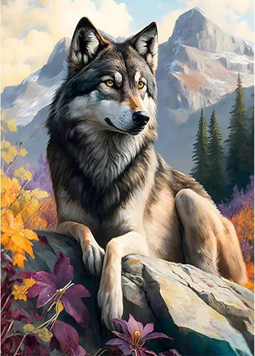 Miniatura 9 de SENQAO Kits de arte de diamantes para adultos, Golden Retriever - Pintura de puntos de diamante de taladro completo para principiantes, pintura