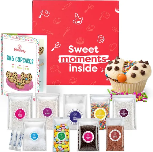 Miniatura 13 de Kit de Hornado de Pop Cakes DIY de Baketivity para Niños - Ingredientes Pre-medidos, Suministros de Decoración Deliciosas paletas de pastel