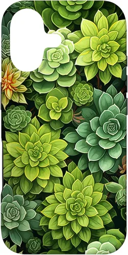 Miniatura 32 de Funda para iPhone 12 Pro Max Suculenta Plantas Botánicas Verde Floral Patrón Flor Cactus