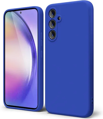 Miniatura 16 de oakxco Funda para teléfono Samsung Galaxy A12 con agarre de silicona líquida, linda delgada fina suave cubierta de gel de goma TPU lisa para mujeres