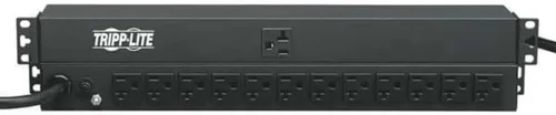 Miniatura 8 de Tripp Lite PDU Basic 13 salidas NEMA 5-15R Entrada 5-15P Cable 1.8kW 6ft 1URM (PDU121506)