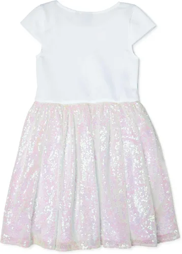 Miniatura 2 de Disney girls Disney Girl's Elsa and Anna Frozen Ballerina Tutu Ruffle Skirt Dress
